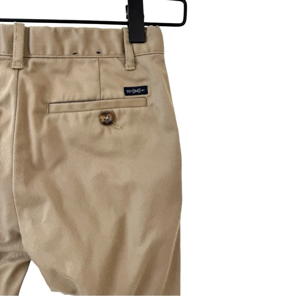 Brown Bowen Co. Boys 6 Palmetto Sport Chino Pants Khaki Tan Classic Prep‎ Luxury